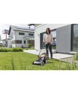 TAGLIAERBA A BATTERIA AL-KO "EASYFLEX" 34.8" TAGLIO 34 CM 20V , DUE BATTERIE 2,5 AH INCLUSE